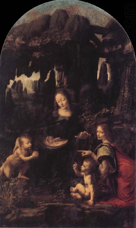 The Virgin of the Rocks, Leonardo  Da Vinci